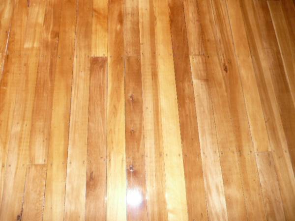 refinished timber floor